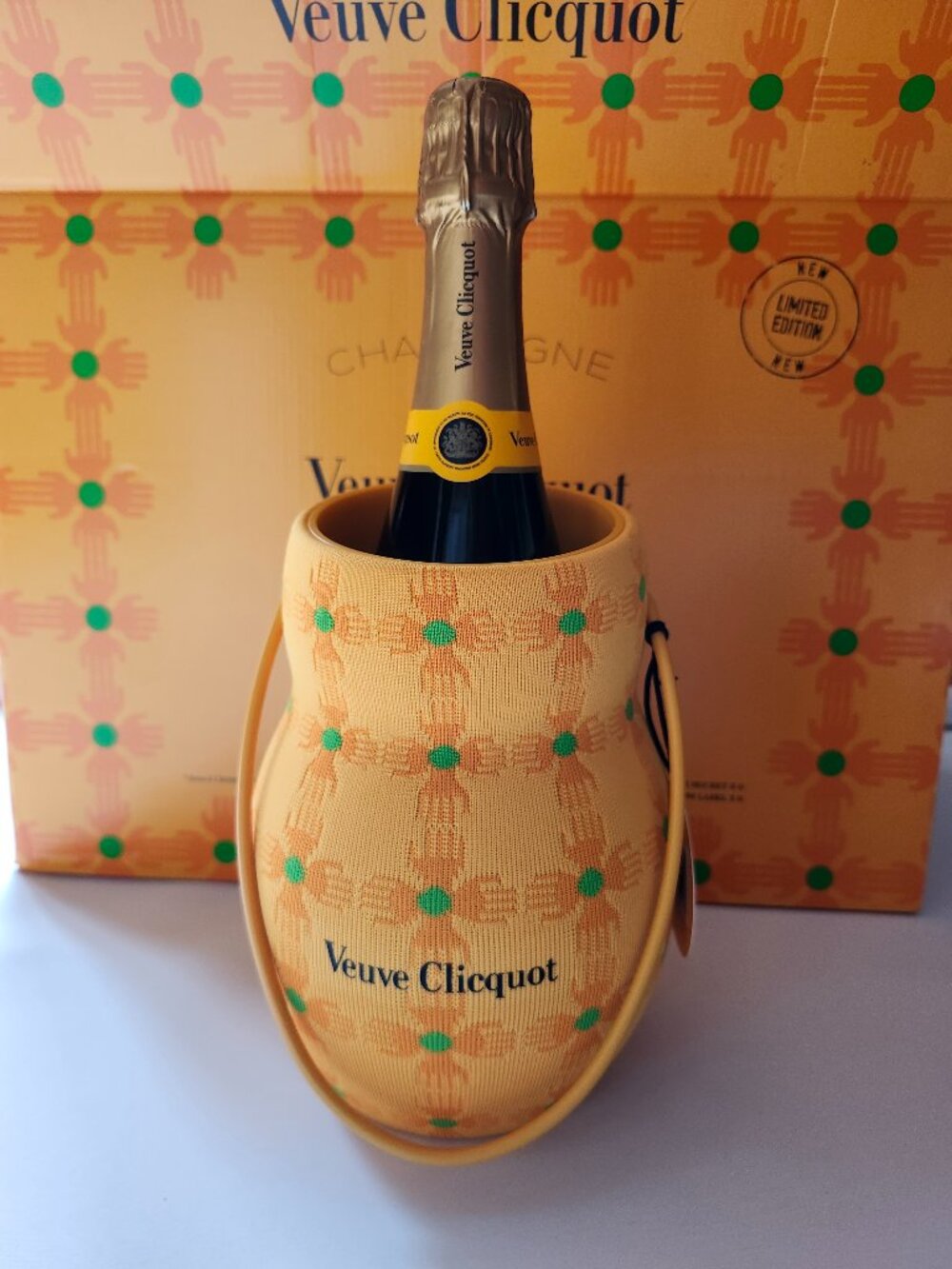 Veuve Clicquot Sun Holder Cooler By Yinka Ilori Limited Edition Chasing the Sun
